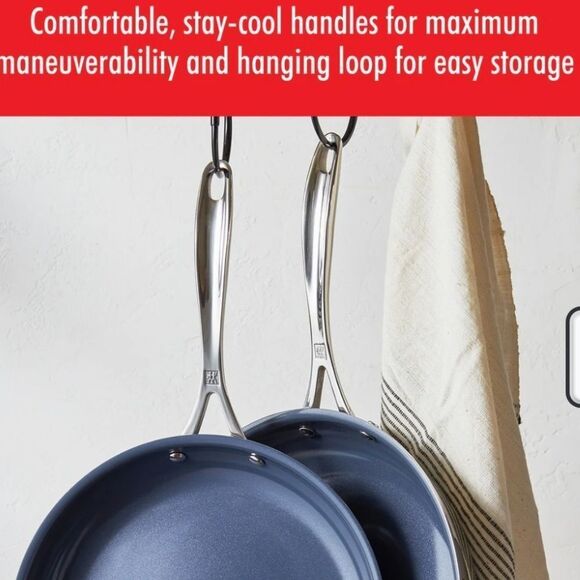 Zwilling Clad CFX Ceramic Non-Stick 8" Fry Pan - Picture 8 of 13